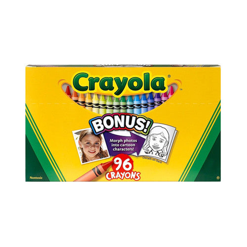 Crayola Nontoxic Crayons - 96 Ea